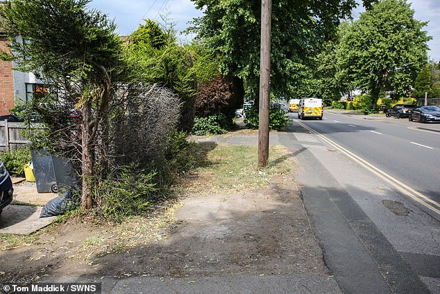 The sacks, containing a few inches of sand, were outside the property on a road in Chilwell, Nottinghamshire, for three days before he was fined.