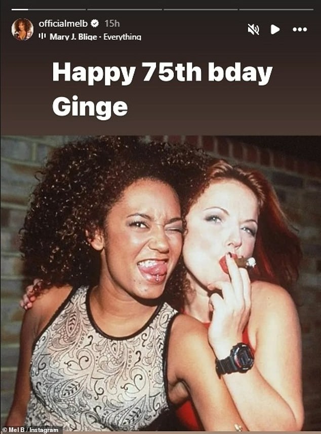 Just as things seemed to have simmered between the Spice Girls, Mel B sparked Geri's wrath when she claimed the singer was lying about her age