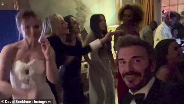 The band thrilled fans as they reunited at Victoria's 50th, dancing to their hit Stop - but Geri did everything in her power to avoid making amends with Mel