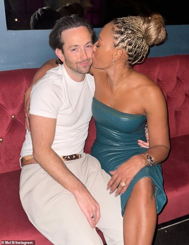 Mel is set to marry fiancé of three-years Rory McPhee, 37, at London's famous St. Paul's Cathedral later this year (pictured together) but several Spice Girls won't be in attendance