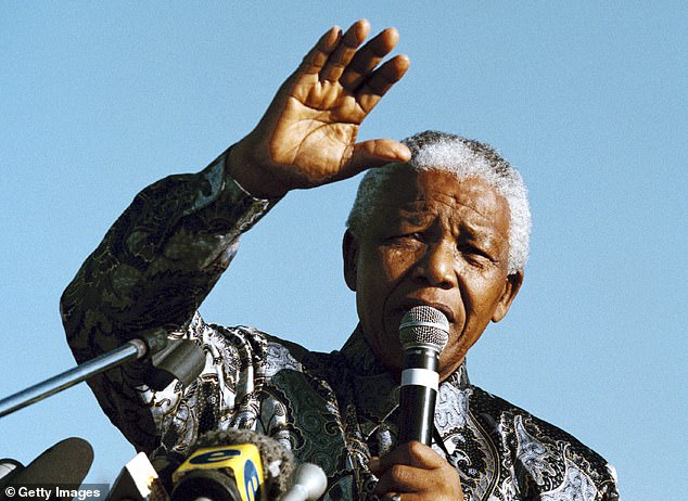 It was the year Nelson Mandela (above) became South African president, the Channel Tunnel opened and Oasis (Liam and Noel Gallagher, pictured top) released their first album, Definitely Maybe.