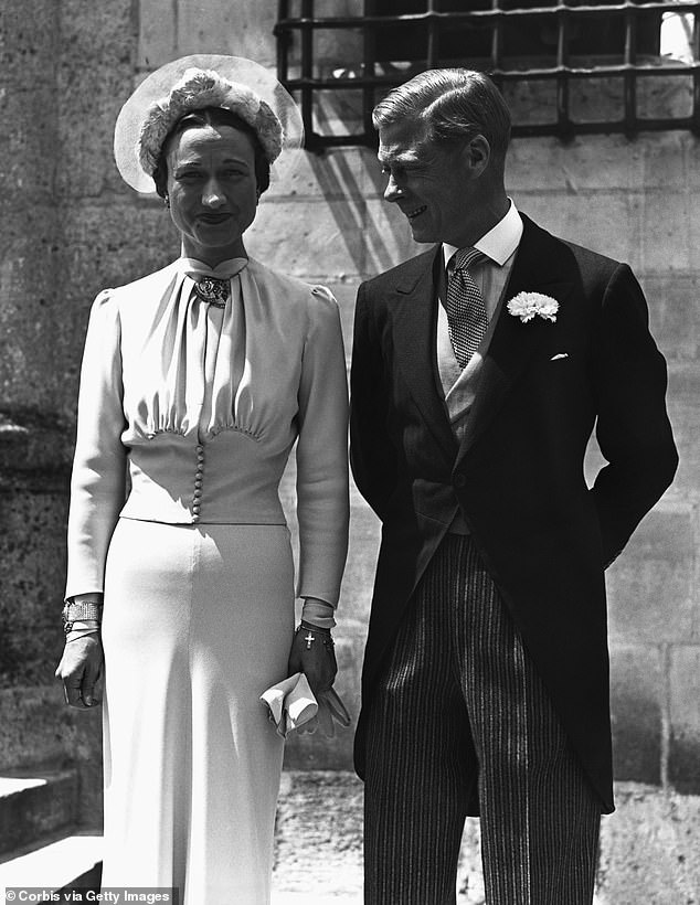 Wallis Simpson and Edward married in 1937 in France after he abdicated. He was given the title Duke of Windsor and they emigrated to the Bahamas