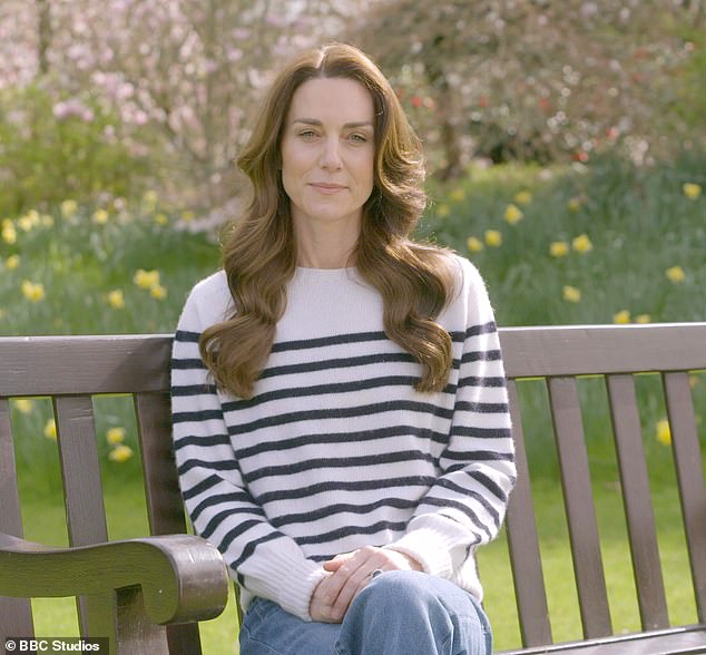 In March last year, Kate revealed she had cancer and would be undergoing a course of preventative chemotherapy