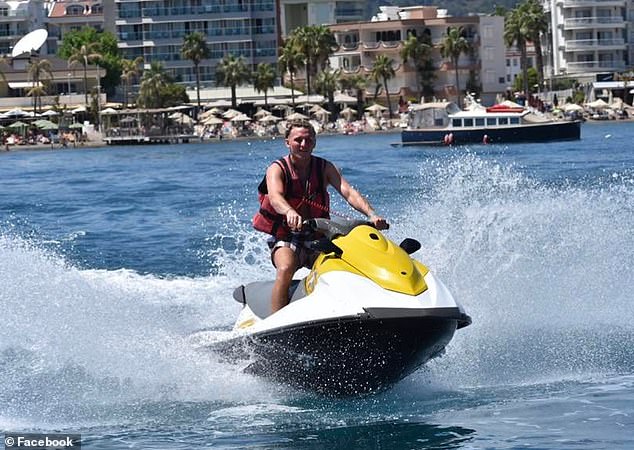 While on bail Linfoot also went on several luxury holidays, including to Turkey (pictured) and Ibiza