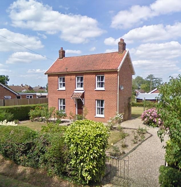 The pretty two-bedroom property previously had a well-tended garden and carefully pruned shrubbery around its perimeter