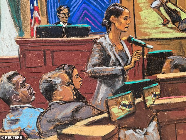 In her closing argument, prosecutor Christy Slavik said that Diddy used a ‘methodical pattern of violence and coercion’ to force women into freak offs