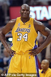 The male escort played Shaquille O'Neal
