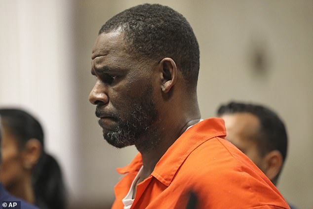 During Diddy's former assistant Mia's testimony, she invoked the name of disgraced rapper R. Kelly (pictured in 2019) while she read texts aloud in court
