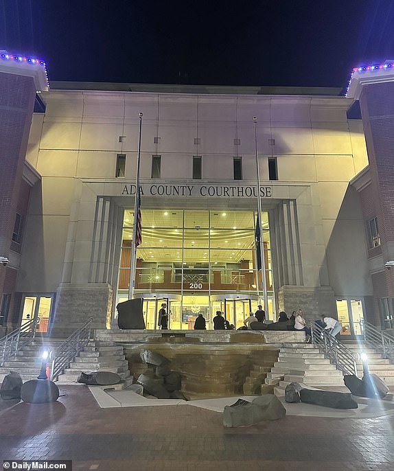 Daily Mail is here outside Ada County Courthouse in Boise, Idaho, for the bombshell plea hearing in the Bryan Kohberger case.By around 4am local time, around 10 members of the media had gathered outside as well as several camera crews.