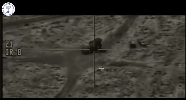 The Mossad revealed footage showing its actions against Iranian air defences last month