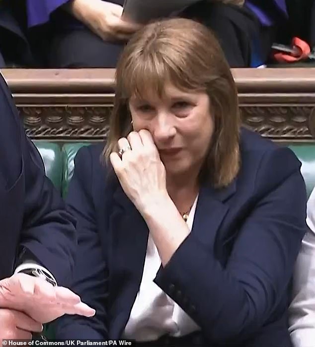 As stunned MPs looked on, the Chancellor wept in the Commons chamber just moments after admitting she was feeling the pressure following a series of humiliating U-turns