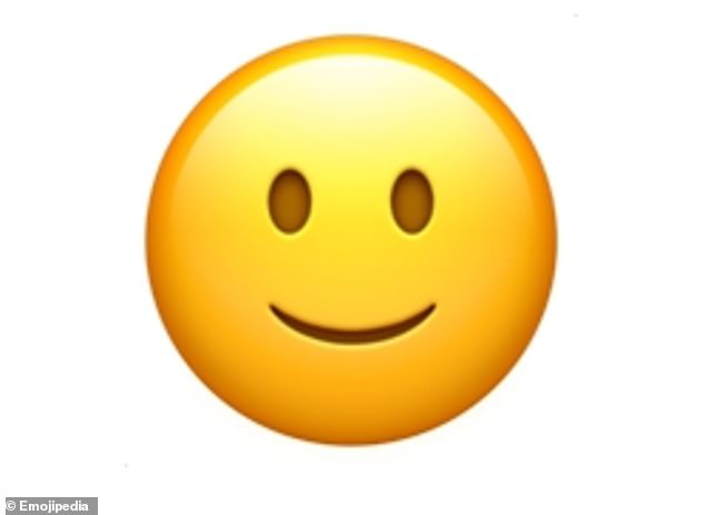 Adding a smiley face, like this one pictured, can make messages feel more personal and engaging, the team said