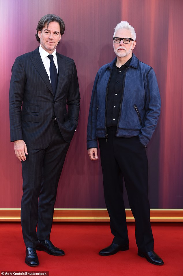 Producer Peter Safran and filmmaker James Gunn