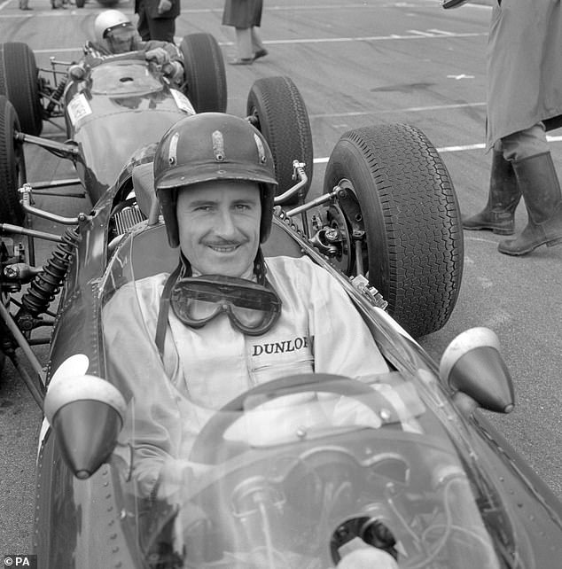 The new documentary charts Damon's career in motor-racing, his father's ebullient personality and their tumultuous relationship (Gramah Haill pictured)