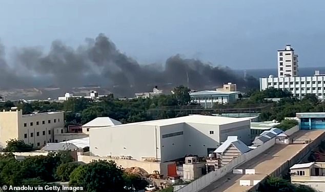 The pilot, co-pilot and flight engineer survived the crash with serious injuries and severe burns