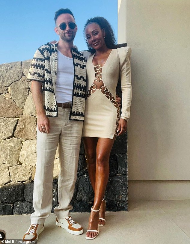 Mel is set to marry Rory at St Paul's Cathedral on Saturday, followed by another ceremony at a hotel in Morocco in July