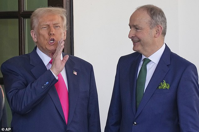 President Donald Trump commented on Rosie this past March when he was asked about her move to Ireland
