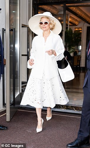 Pamela Anderson loves it so much, she routinely wears top-to-toe white