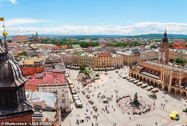 One traveller, who ended up in Krakow on a detour before visiting Auschwitz, found themselves swept away by Old Town's charm, describing the area as 'gorgeous'