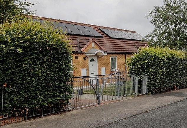 Lamb's underworld activities were a mystery to his neighbours, who were shocked when his home (seen on the left of his image with the white door) was raided by police