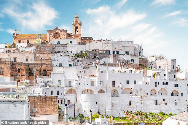 The travel expert describes Brindisi as an 'often-overlooked port city rich in ancient history and Mediterranean charm'