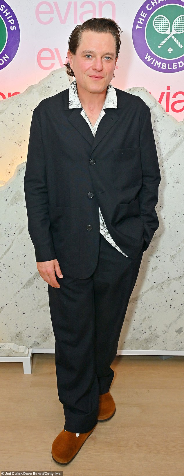 Actor Matthew Horne ticked boxes with his suit - but his brown, suede clogs disappointed the experts