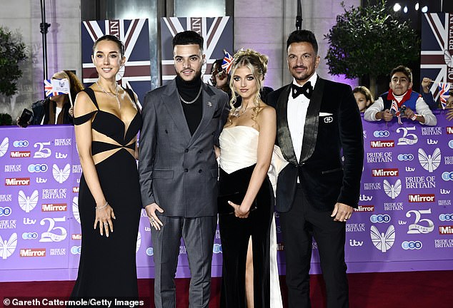 Princess's television show focuses on her home life with dad Peter, his wife Emily and big brother Junior, (all pictured in 2024) as well as her career as an influencer, writes Katie Hind