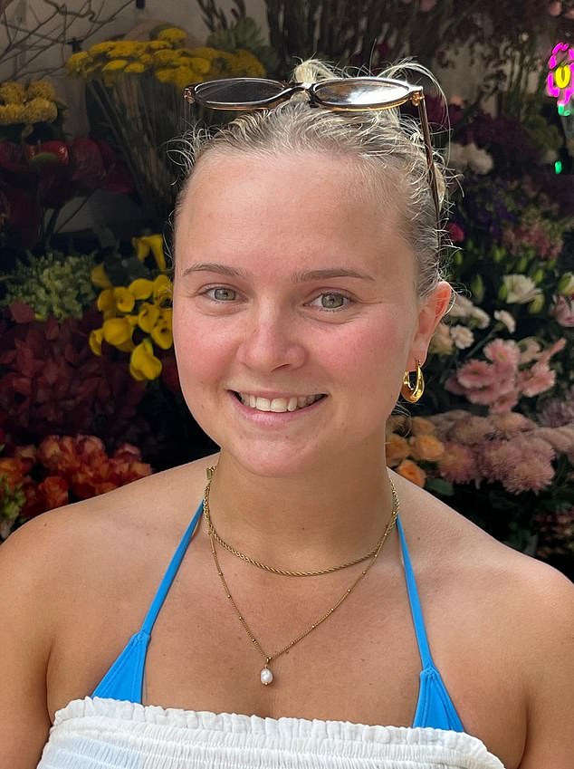 The stunt promotional stunt proved popular among young women such as civil engineer Grace Lay, 24, from Somerset, who was entranced by the ‘Christmas bauble’ shape