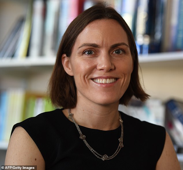 Professor Emily Oster (pictured) came under fire last month after revealing she prioritises family time over attending other kids' parties