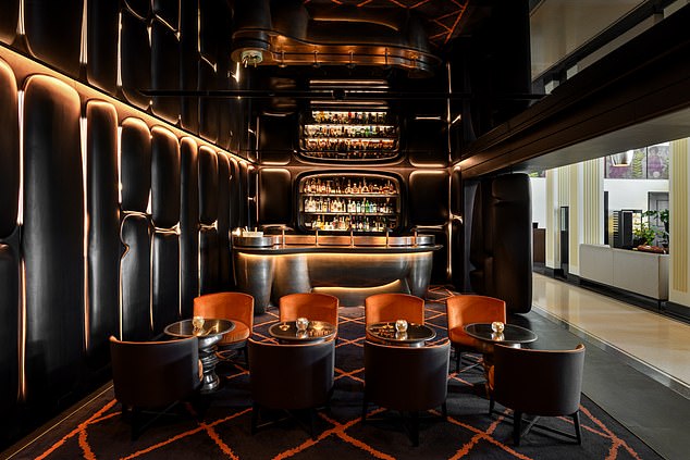 DJ sets and mixology: The Canvas bar and lounge has its own signature 'Dolder Negroni'