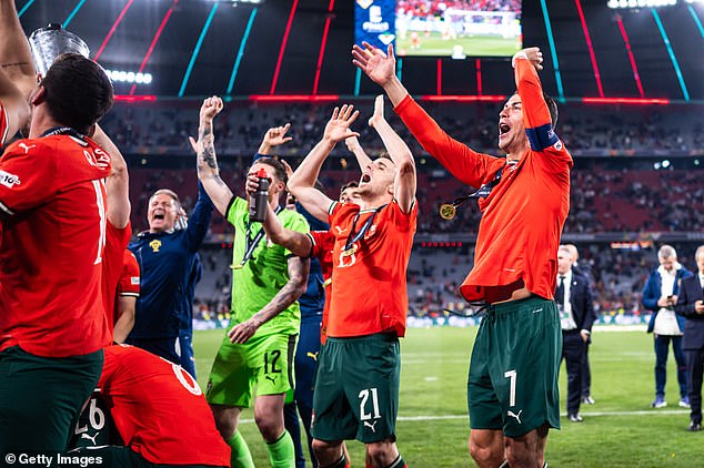 Jota tragically passed away just weeks after winning the Nations League with Portugal