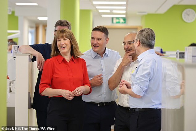 Health Secretary Wes Streeting heaped praise on Ms Reeves