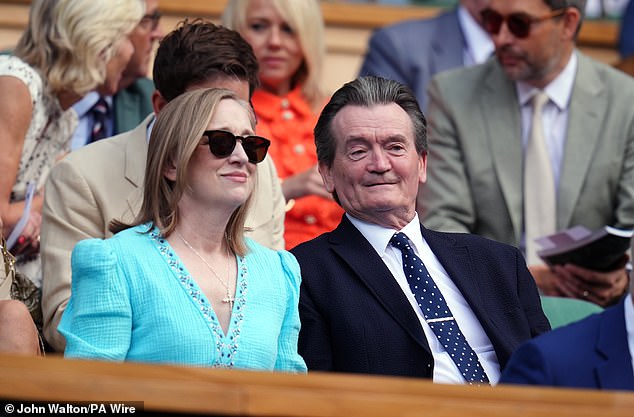 Singer and environmentalist Feargal Sharkey also had Royal Court seats with his wife Elizabeth