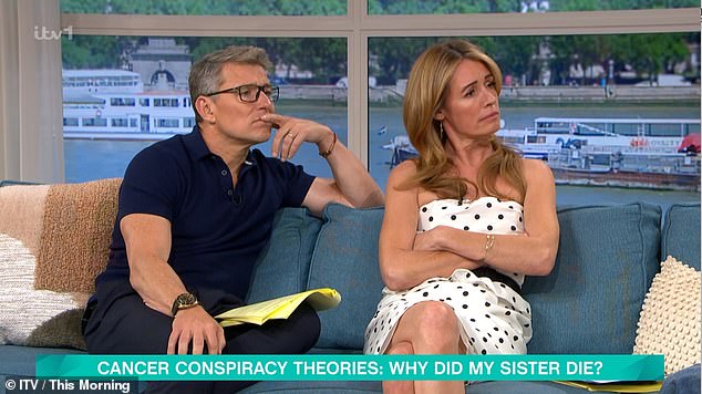 Gabriel recalled how he was told on Christmas Eve by his sister's boyfriend that she had been discharged from hospital and was taking an alternative route