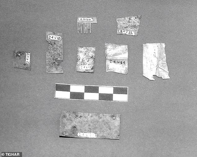 An early investigation of the island found aircraft aluminum objects on the coast