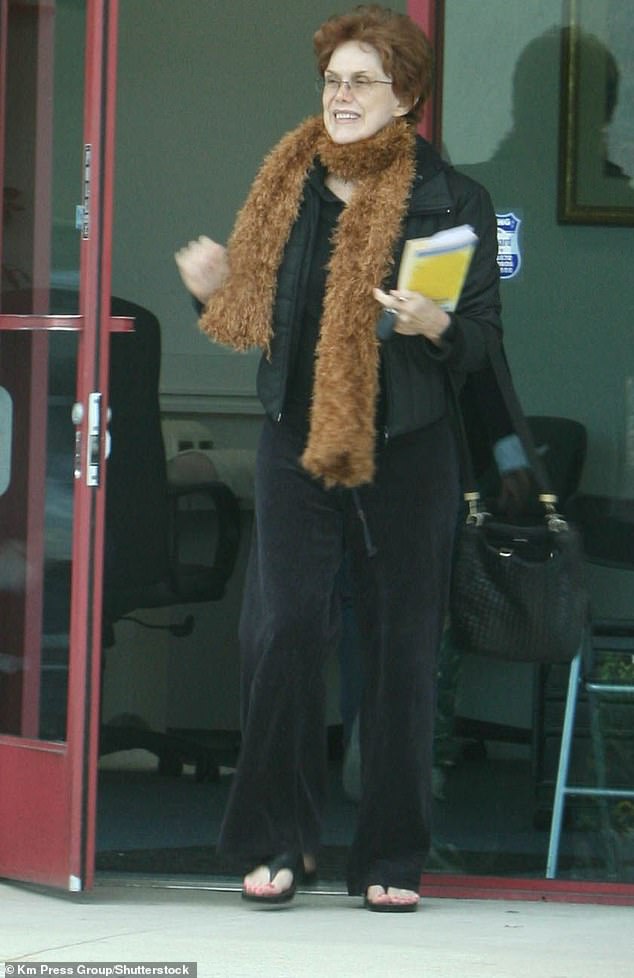Adding to the toxic tenor of the relationship was a 1999 book Dow released about her daughter titled From Mother and Daughter to Friends: A Memoir. Dow pictured above in LA in 2008