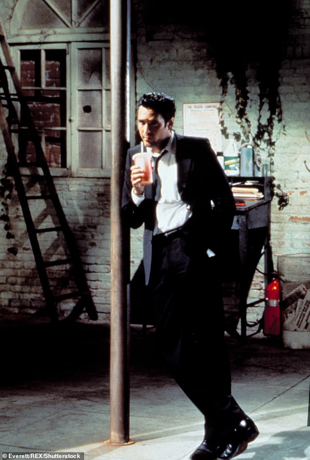 Madsen is seen as the terrifying Mr Blonde in Reservoir Dogs in 1992