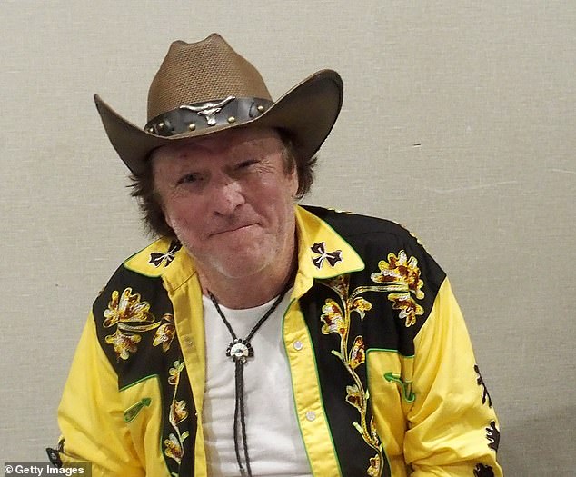 Madsen is pictured at the Chiller Theatre Expo Spring 2025 in April 2025