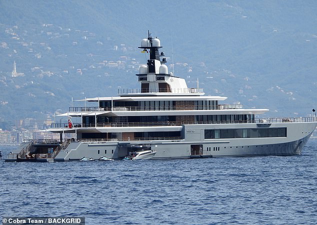 The 357-foot superyacht, which was built in the Netherlands by luxury firm Oceanco in 2022, can carry 14 guests in its seven cabins as well as 30 staff across another 15 cabins