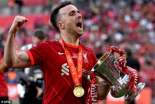 The forward was part of the Liverpool side that won the FA Cup under Klopp in May 2022