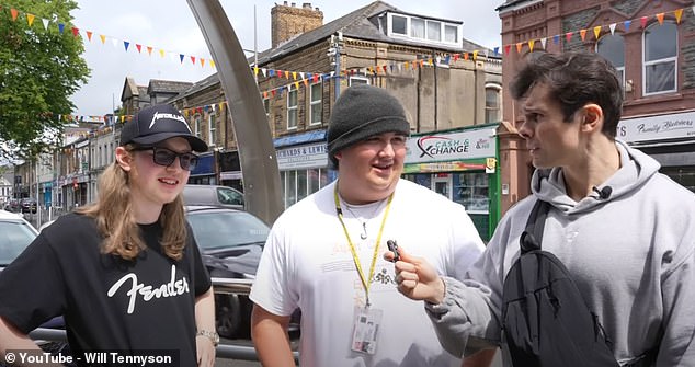 One man Tennyson speaks to says he ate McDonald's up to five times a week when he weighed 266lbs but he has since tried to cut back