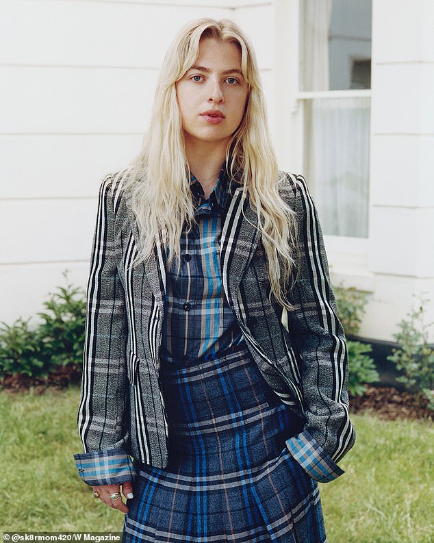 Anaïs, 25, (seen) - the daughter of Noel and Meg Mathews - shared the one key piece of advice she took from her parents to keep her grounded while growing up in the spotlight