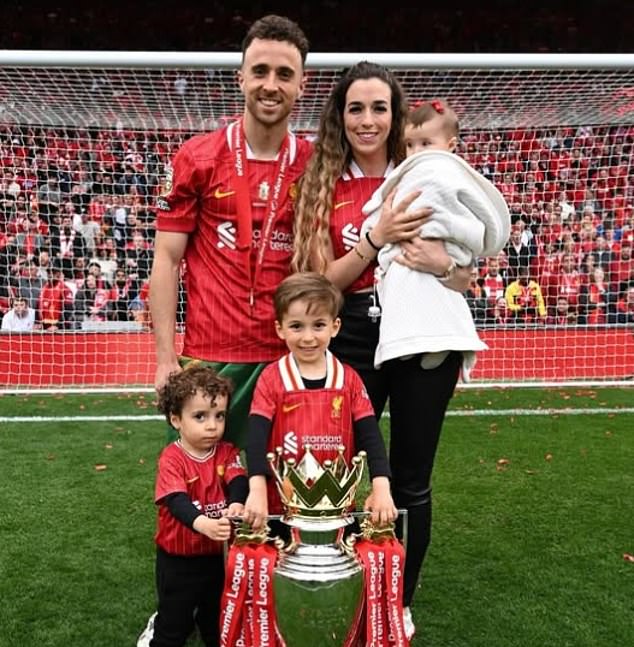 She also embraced the Liverpool life - the couple had three children, welcoming the third late on last year