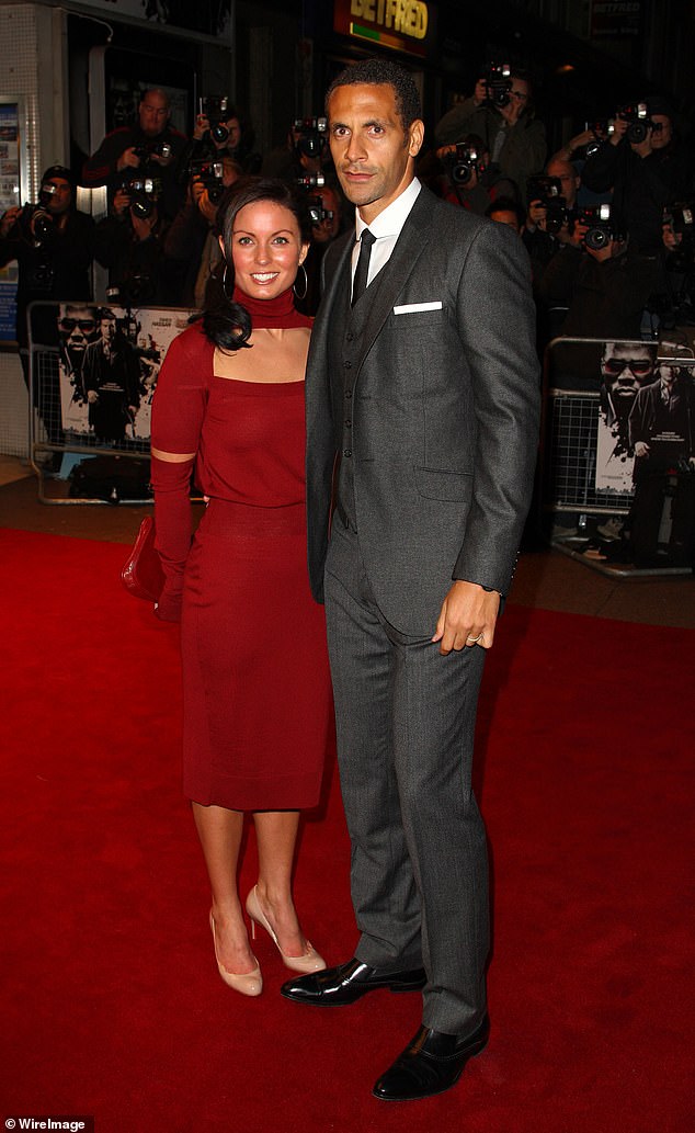 Appearing on the former TOWIE star's podcast Blended, the former footballer, 46, shed light on how he dealt with introducing a new romance after losing his beloved wife Rebecca (Rebecca and Rio pictured in 2009)