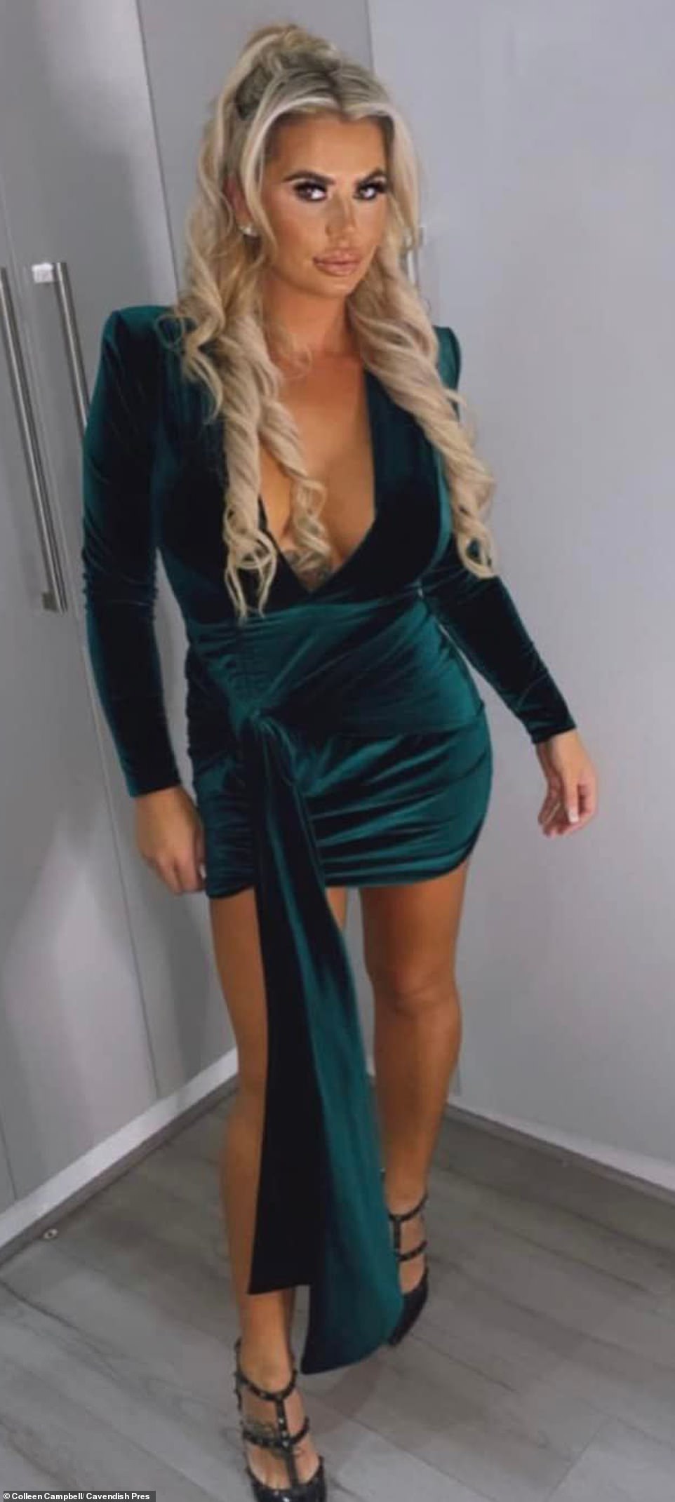 Coleen (pictured) broke up with Thomas after he cheated on her with a friend