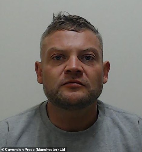 Pictured is Stephen Cleworth, one of the killers. He was was found guilty of manslaughter and jailed for 12 years