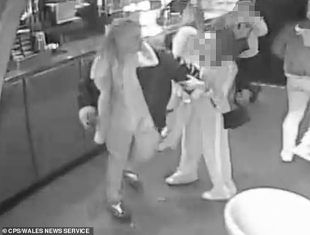 Shane Edwards was left looking 'like something from Star Wars' after being disfigured in the glass attack after Lyons spotted him dancing with Miss Connolly