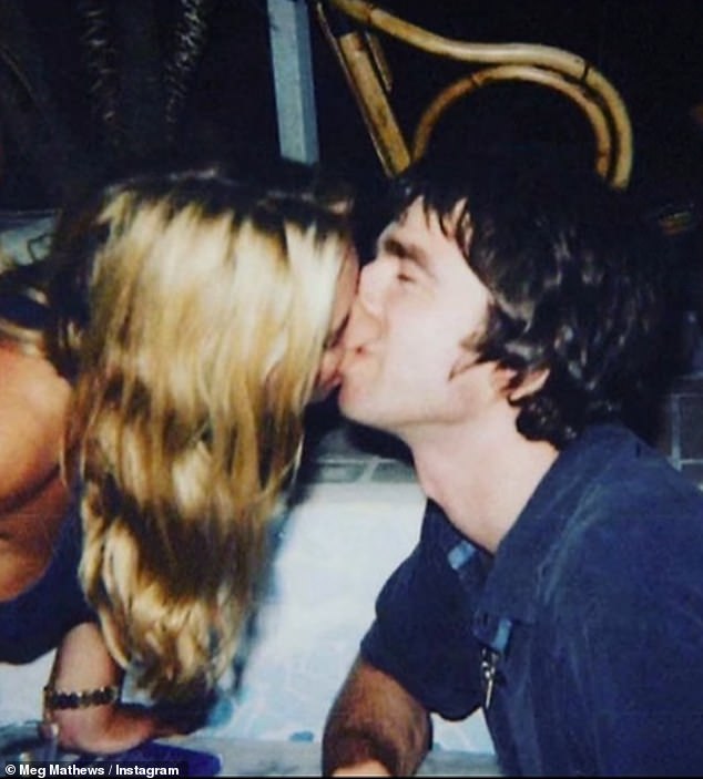 Fans of the blonde bombshell have questioned whether the duo had rekindled their romance 24 years after their divorce, as amid her nostalgic photos, were several of the pair locking lips
