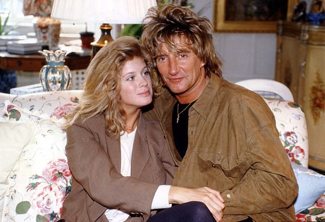 The pair, who have a 24-year age gap, met at an LA nightclub when Rachel (both pictured) was just 21 years old, with Rod admitting his sister Mary thought his wife was 'too young'