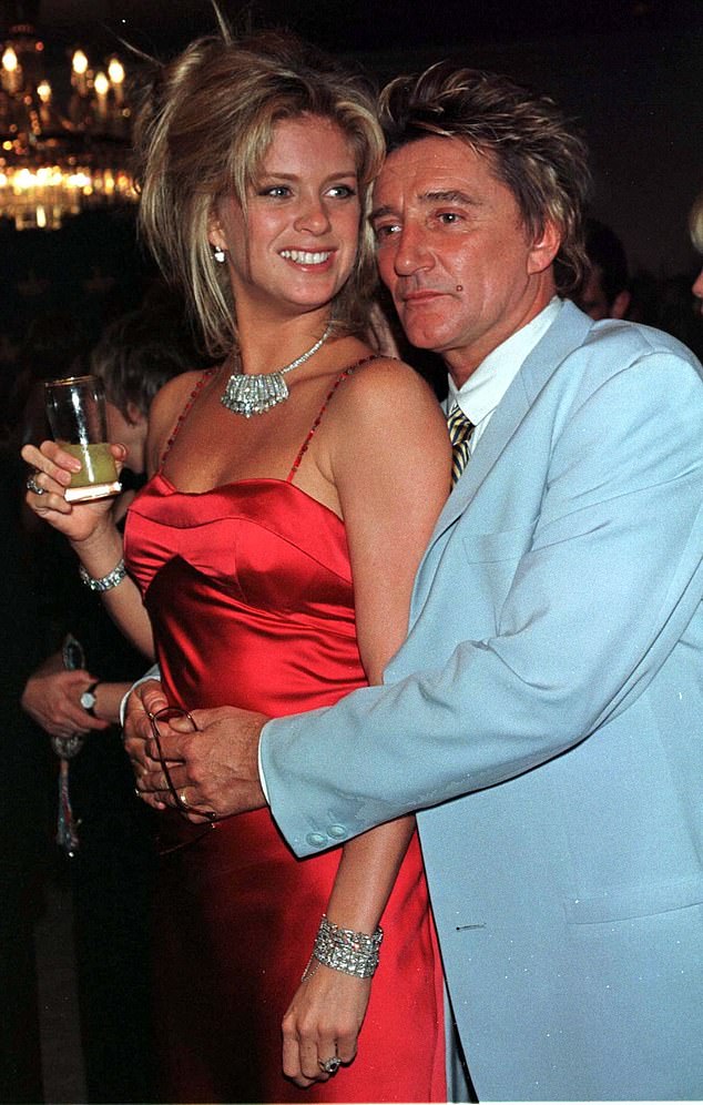 Reflecting on the breakdown of their marriage, Rod said their age gap ended up being the reason for their split, which he said 'tore him to shreds' at the time (pictured in 1999)